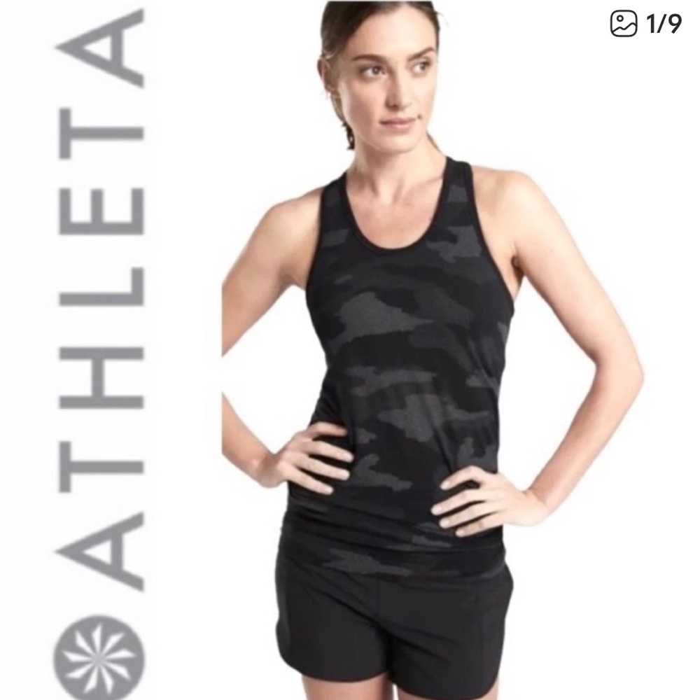 Athleta Camo Tank Size Medium